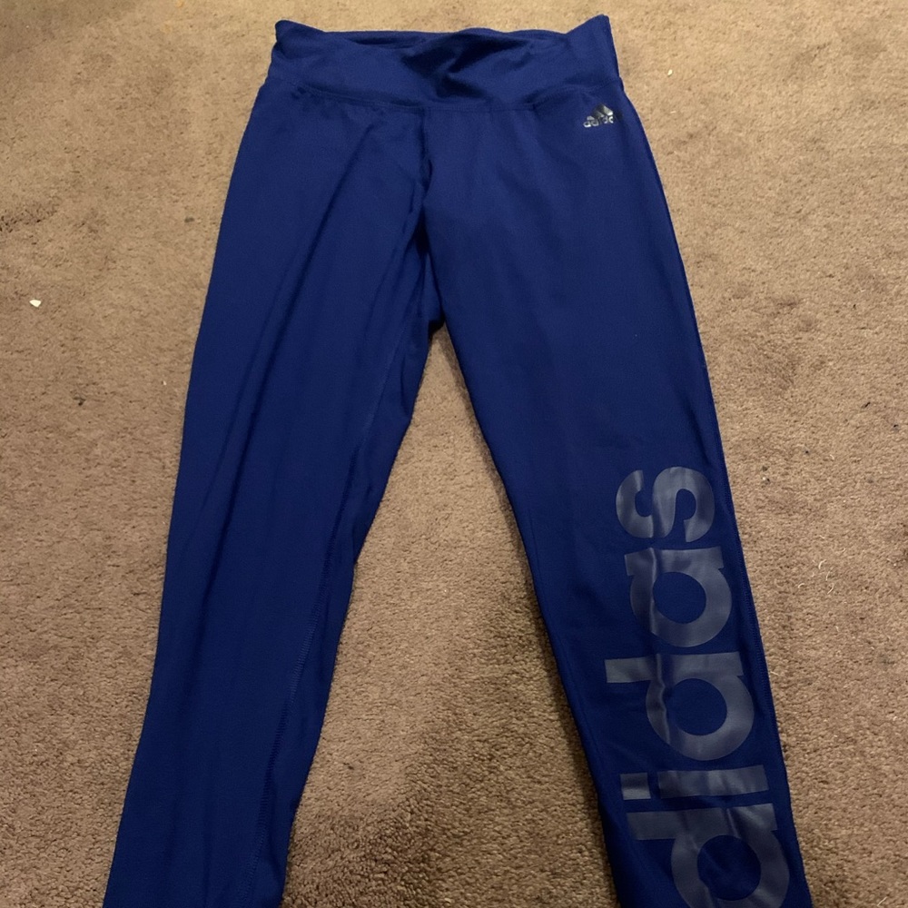 Deep blue Adidas Leggings
